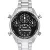 Seiko Prospex Speedtimer Chronograph Stainless Steel Black Dial Solar SFJ003P1 100M Men's Watch