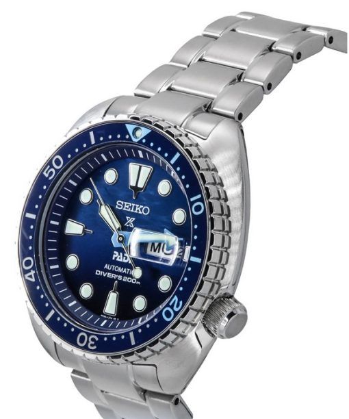 Seiko Prospex The Great Blue Turtle PADI Special Edition Blue Dial Automatic Divers SRPK01K1 200M Mens Watch