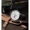 AVI-8 Hawker Hurricane Classic Chronograph Classic White Dial Quartz AV-4011-01 Mens Watch
