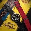 AVI-8 Flyboy Spirit Of Tuskegee Chronograph Limited Edition Anderson Black Dial Quartz AV-4109-01 Mens Watch With Extra strap