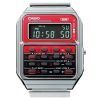 Casio Vintage Heritage Colors Digital Stainless Steel Quartz CA-500WE-4B Unisex Calculator Watch