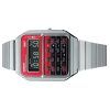 Casio Vintage Heritage Colors Digital Stainless Steel Quartz CA-500WE-4B Unisex Calculator Watch