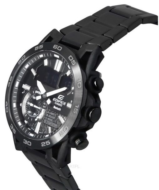 Casio Edifice Sospensione Smartphone Link Bluetooth Analog Digital Black Dial Quartz ECB-40BK-1A 100 Men's Watch