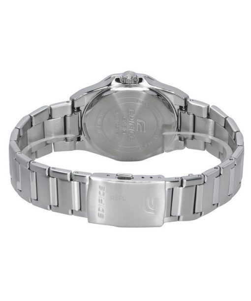Casio Edifice Sapphire Crystal Analog Stainless Steel Turquoise Dial Quartz EFR-S108D-2B 100M Men's Watch