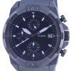 Fossil Bronson Chronograph Black Dial Stainless Steel Quartz FS5852 Mens Watch
