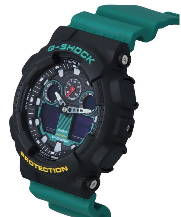 Casio G-Shock Mix Tape Analog Digital Limited Edition Quartz GA-100MT-1A3 200M Mens Watch