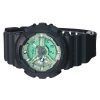Casio G-Shock Analog Digital Resin Strap Mint Green Dial Quartz GA-110CD-1A3 200M Mens Watch