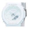 Casio G-Shock Analog Digital Resin Strap White Dial Quartz GMA-P2100-7A 200M Womens Watch