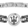 Maserati Jewels Stainless Steel JM219AQH13 Men's Bracelet