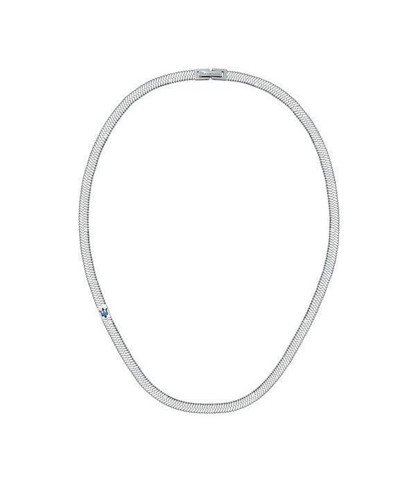 Maserati Jewels Stainless Steel And Alloy Necklace JM422AVD14 For Men