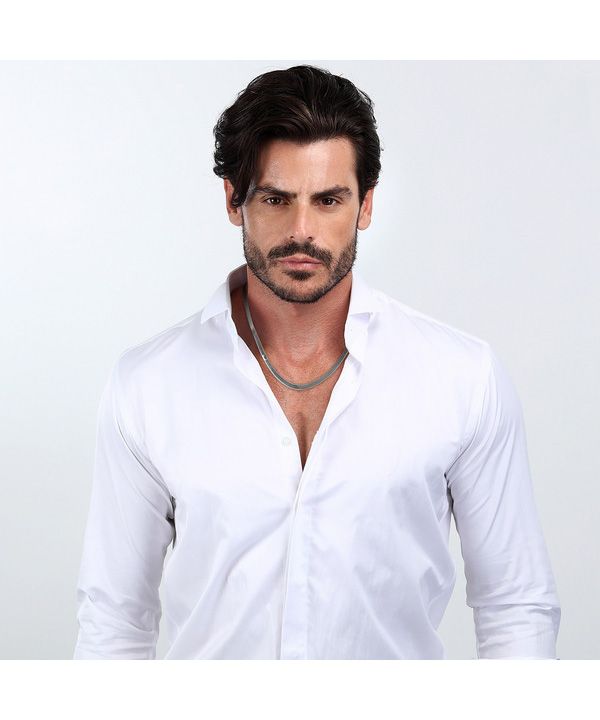 Maserati Jewels Stainless Steel And Alloy Necklace JM422AVD14 For Men