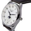 Longines Master Collection Moon Phase Leather Strap Silver Dial Automatic L2.919.4.78.3 Mens Watch