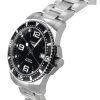 Longines HydroConquest Stainless Steel Black Dial Automatic Divers L3.742.4.56.6 300M Mens Watch