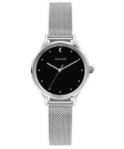 Oui & Me Bichette Black Dial Stainless Steel Quartz ME010172 Women's Watch