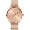 Oui & Me Petite Bichette Rose Gold Sunray Dial Nylon Strap Quartz ME010199 Women's Watch