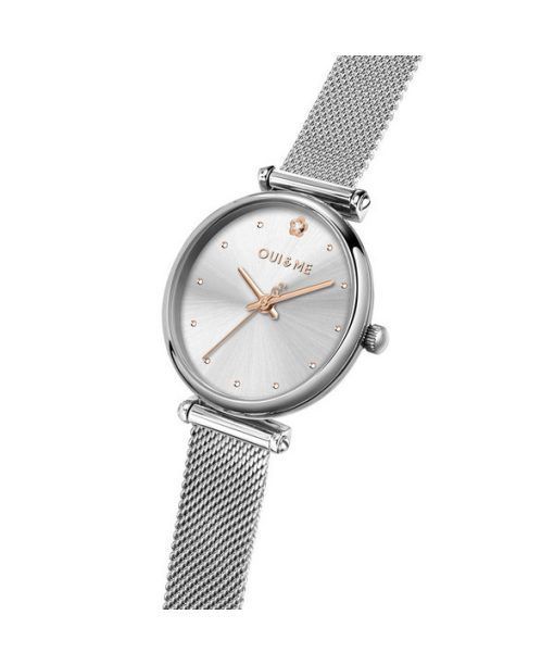 Oui & Me Etoile Stainless Steel Silver Dial Quartz ME010296 Women's Watch