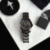 Maserati Attrazione Stainless Steel Black Dial Quartz R8853151015 Men's Watch