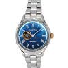 Orient Star Classic Limited Edition Open Heart Blue Dial Automatic RE-ND0019L00B Women's Watch With Extra Strap