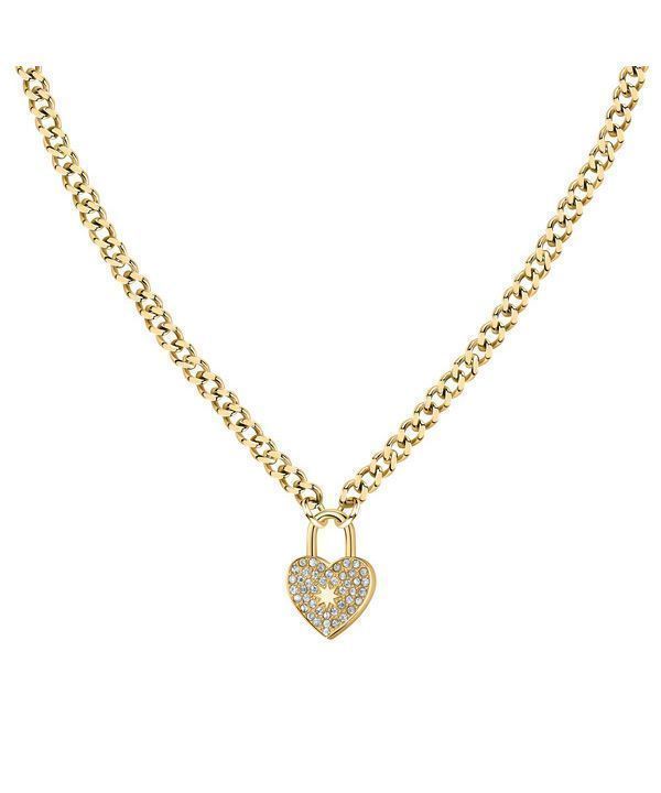 Morellato Abbraccio Gold Tone Stainless Steel Necklace SABG25 For Women