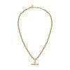 Morellato Abbraccio Gold Tone Stainless Steel Necklace SAUC02 For Women