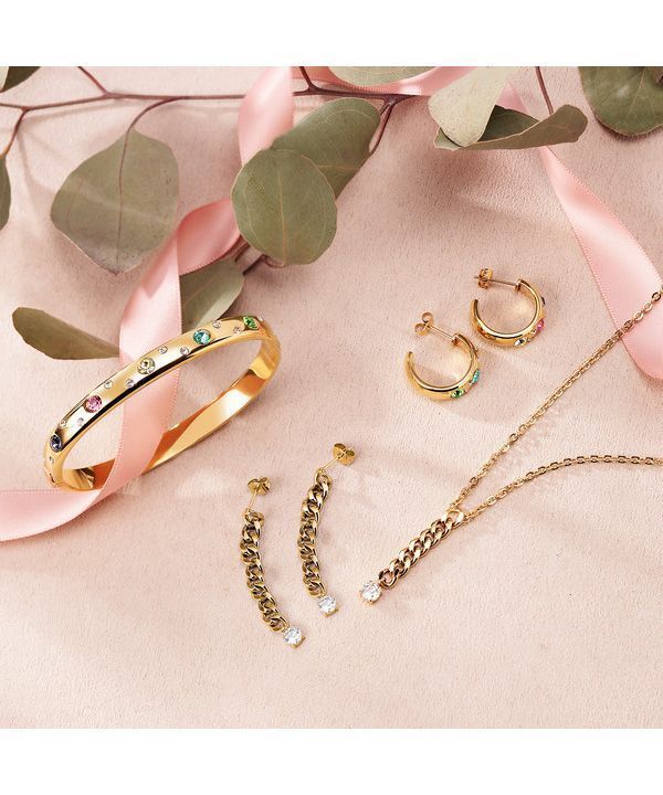 Morellato Poetica Ciondoli Stainless Steel Cool Chain Necklace SAUZ07 For Women