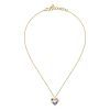 Morellato Colori Gold Tone Stainless Steel Necklace SAVY06 For Women