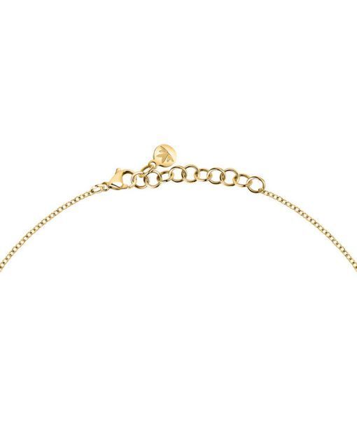Morellato Colori Gold Tone Stainless Steel Necklace SAVY06 For Women