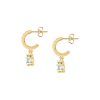 Morellato Colori Gold Tone Stainless Steel Earrings SAVY07 For Women