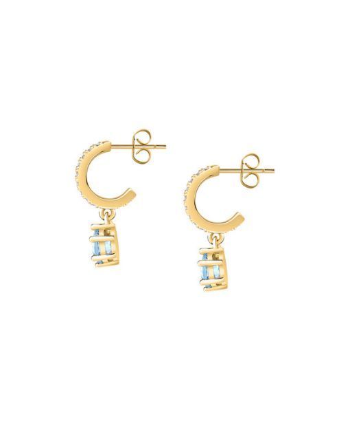 Morellato Colori Gold Tone Stainless Steel Earrings SAVY07 For Women