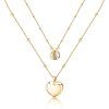 Morellato Istanti Gold Tone Stainless Steel Necklace SAVZ03 For Women