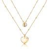 Morellato Istanti Gold Tone Stainless Steel Necklace SAVZ03 For Women