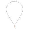 Morellato Istanti Rose Gold Tone Stainless Steel Necklace SAVZ04 For Women