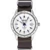Seiko Presage Style60s GMT Watchmaking 110th Anniversary Limited Editions Leather Strap White Dial Automatic SSK015J1 Mens Watch