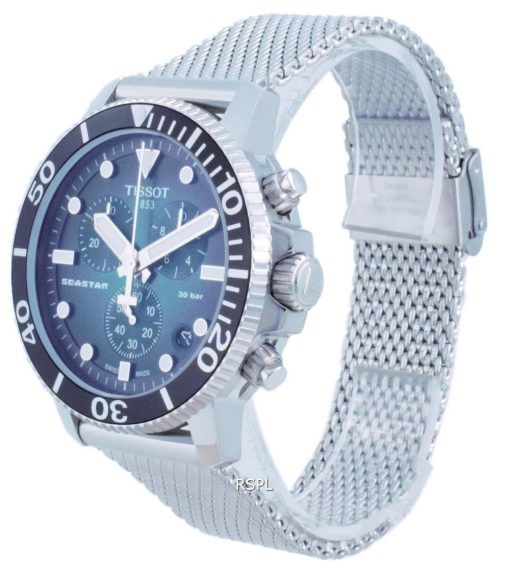 Tissot T-Sport Seastar 1000 Chronograph Diver's Quartz T120.417.11.091.00 T1204171109100 300M Men's Watch