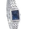 Bulova Classic Sutton Diamond Accent Stainless Steel Blue Dial Quartz 96P245 Women's Watch