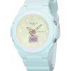 Casio Baby-G Futuristic Holographic Analog Digital Yellow Dial Quartz BGA-320FH-3A 100M Womens Watch