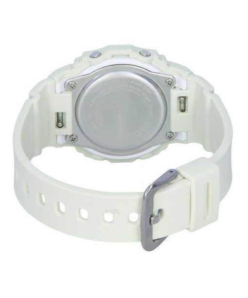 Casio Baby-G Retro Flower Field Digital White Resin Strap Quartz BGD-565RP-7 100M Women's Watch