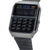 Casio Vintage Digital Calculator Stainless Steel Quartz CA-500WEGG-1B Men's Watch