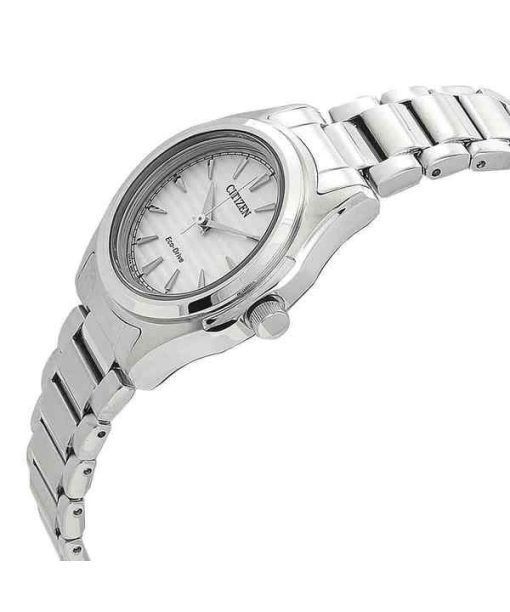 Citizen Eco-Drive Stainless Steel Silver Dial FE2110-81A 100M Women's Watch