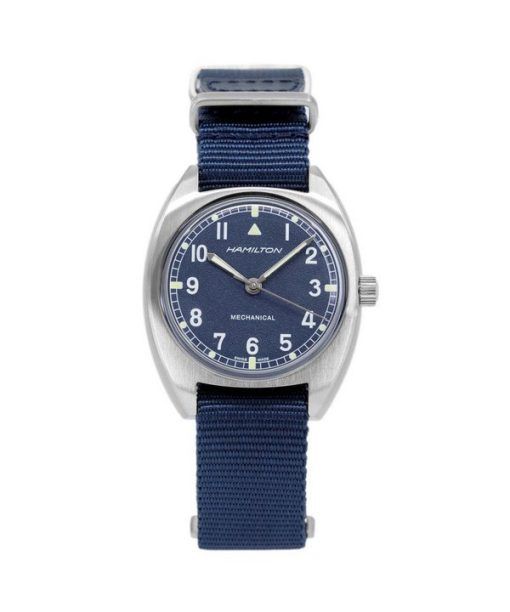 Hamilton Khaki Aviation Pilot Pioneer Blue Dial Mechanical H76419941 100M Men's Watch