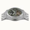 Ingersoll The Broadway Dual Time Green Skeleton Dial Automatic I12905 Mens Watch