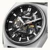 Ingersoll The Vert Leather Strap Skeleton Black Dial Automatic I14301 Men's Watch