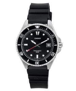 Casio Standard Analog Resin Strap Black Dial Quartz MDV-10-1A1 Men's Watch