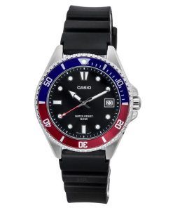 Casio Standard Analog Resin Strap Black Dial Quartz MDV-10-1A2 Men's Watch