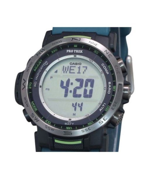 Casio Protrek Climber Line Digital Resin Strap Tough Solar PRW-35Y-3 100M Men's Watch