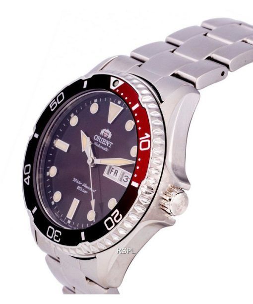 Orient Sports Mako Divers Stainless Steel Automatic RA-AA0814R19B 200M Mens Watch