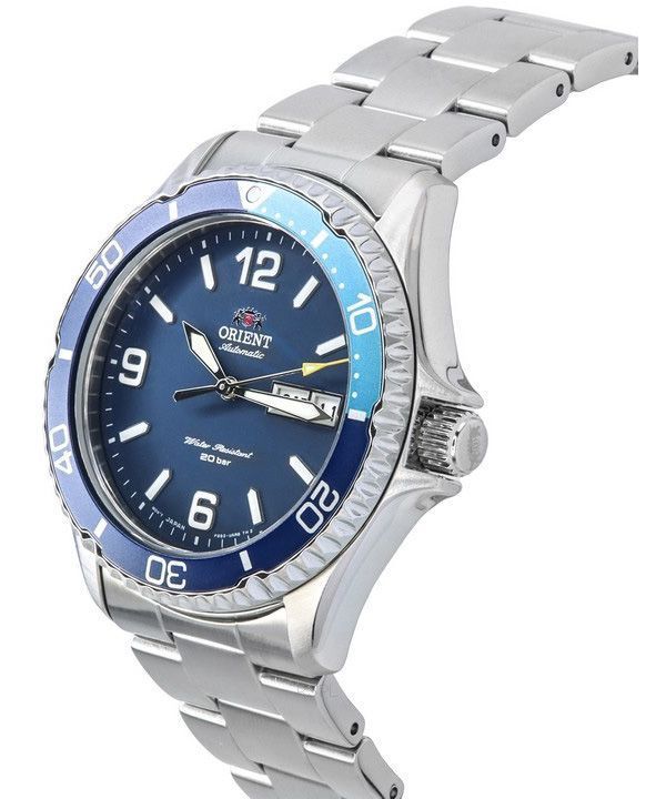 Orient Sports Kamasu Mako III Stainless Steel Blue Dial Automatic Diver's RA-AA0818L19B 200M Men's Watch