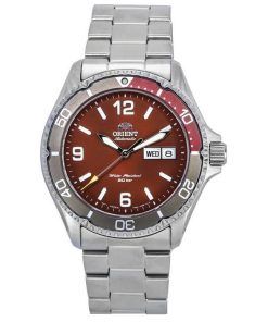 Orient Sports Kamasu Mako III Stainless Steel Red Dial Automatic Diver's RA-AA0820R19B 200M Men's Watch