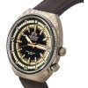 Orient Neo Classic Sports Brown Leather Strap Black Dial Automatic RA-AA0E06B19B 200M Men's Watch