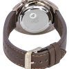 Orient Neo Classic Sports Brown Leather Strap Black Dial Automatic RA-AA0E06B19B 200M Men's Watch